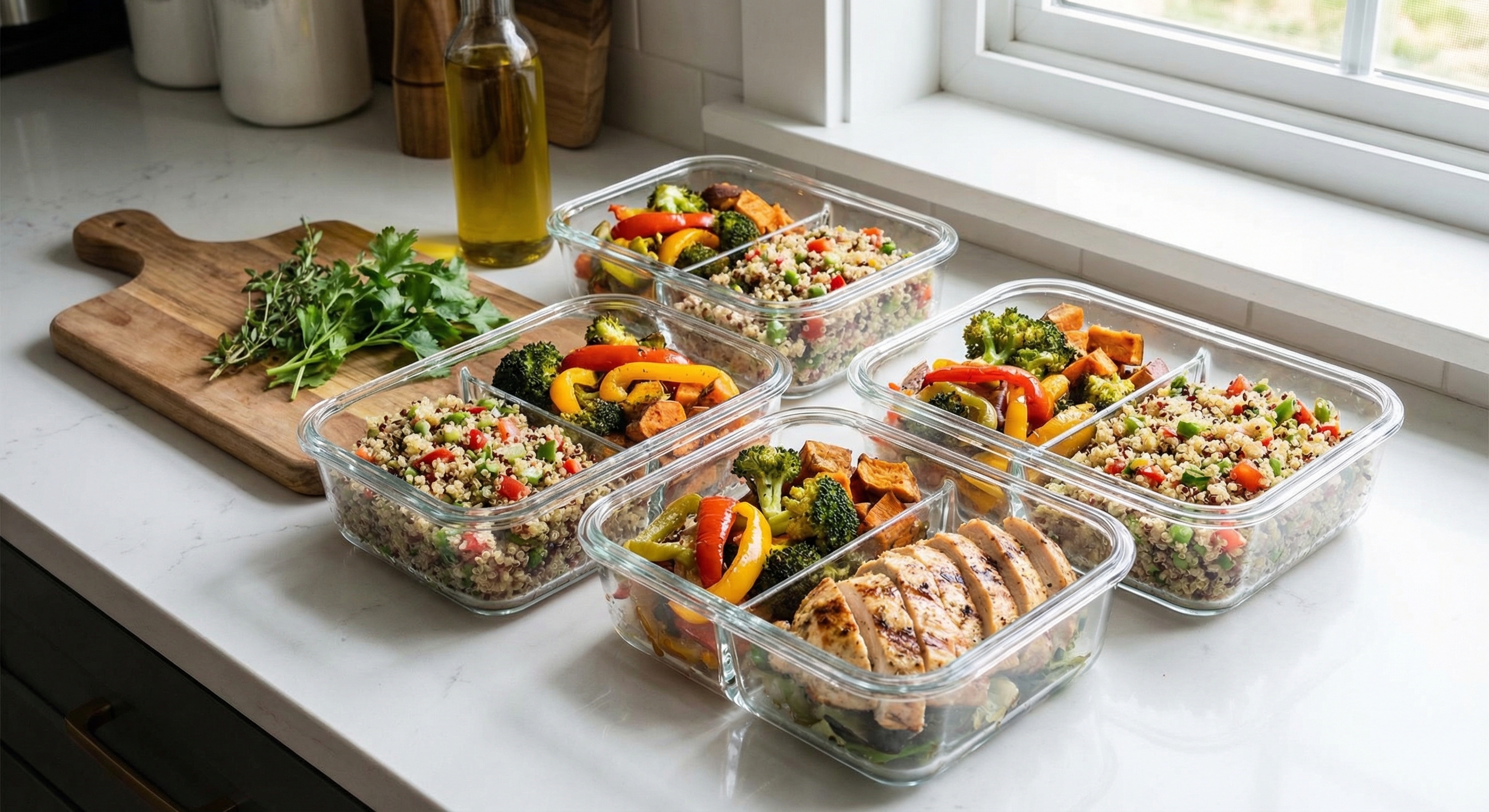 Gesunde Mahlzeiten zubereiten